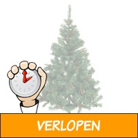 Luxe kerstboom spar met dennenappels