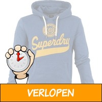 Superdry Hoodie Script Style blauw