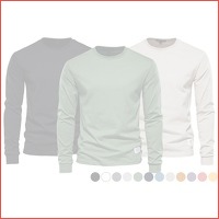 Basic longsleeve heren