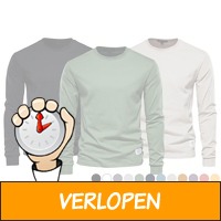 Basic longsleeve heren