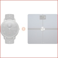 Withings smartwatch en weegschaal