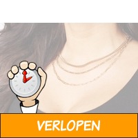 Veiling: 3-dubbele ketting van Laura Ferini