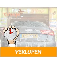 Wasbeurt bij Carwash 't Vosje in Oosterhout