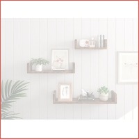 iBella Living - Set van 3 Industriele Wa..