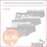 Puma Dames Minishorts Verrassingspakket ..