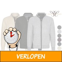 Fleece vest heren