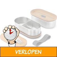 2-delige Black + Blum Bento box