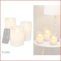 FlinQ oplaadbare LED-kaarsen