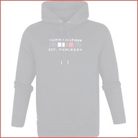 Tommy Hilfiger Hoodie Four Flags Donkerb..