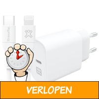 XtremeMac Power Delivery Oplader 20W + Lightning Kabel ..