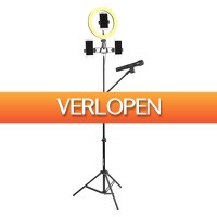 MaxiAxi.com: Vonyx RL25 ringlamp voor streaming