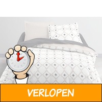 Veiling: Dubbelzijdig dekbedovertrek polyester (240 x 2..