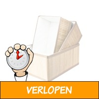 Opbergmand (Set van 3) | Bamboe | Opberger | 3 Manden, ..