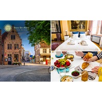 Bekijk de deal van SocialDeal.nl: Luxe overnachting voor 2 + ontbijt in hartje Brugge