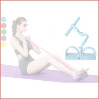 Fitnessapparaat met weerstandsbanden