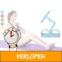 Fitnessapparaat met weerstandsbanden