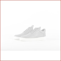 Filling pieces low top plain grijs