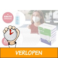 20 x gecertificeerd FFP2 mondmaskers