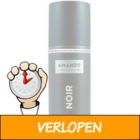 6 x Amando deodorant spray Noir 150 ml