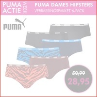 Puma Dames Hipsters Verrassingspakket 6-..