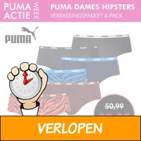 Puma Dames Hipsters Verrassingspakket 6-Pack