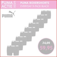 Puma Boxershorts Everyday Black 9-pack