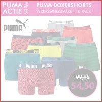 Puma boxershorts 10-Pack Verrassingspakk..