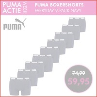 Puma Boxershorts Everyday Navy 9-pack