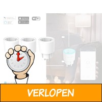 Silvergear Smart Plug WiFi - Slimme Stekker - 3 stuks -..