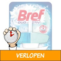 8 x Bref toiletblok Duo Actief Odor Stop