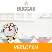 Buccan gietijzeren wokpan