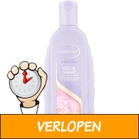 6 x Andrelon shampoo Oil & Shine 300 ml