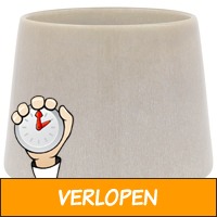 Bloempot 16 x 13.5 bruin