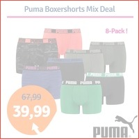 Puma boxershorts 8-Pack Verrassingspakke..