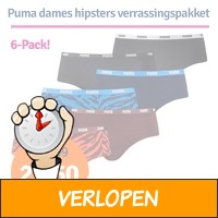 Puma Dames Hipsters Verrassingspakket 6-Pack