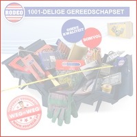 Bomvolle 1001-delige gereedschapskist