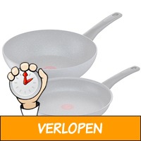 Tefal Healthy Chef koekenpannenset - koekenpan 28 + wo..