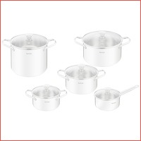 Tefal Cook & Eat kookpannenset 5-del..