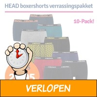 HEAD Boxershorts Verrassingspakket 10-pack