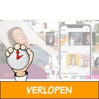 45 dagen onbeperkt toegang tot audioboeken en e-books v..