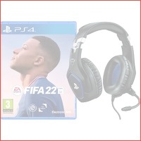 FIFA 22 PS4 + Trust GXT 488 FORZE Gaming..