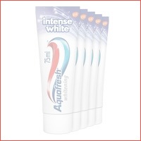 6 x Aquafresh Tandpasta Intense White 5 ..