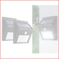 Solar 20 LED-wandlamp met sensor