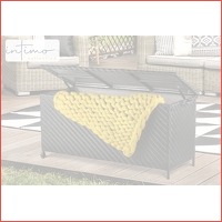 Wicker tuinkussenbox