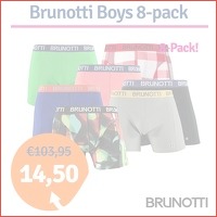 Brunotti Boys 8-pack boxershorts verrass..