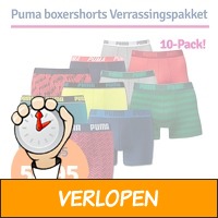 Puma boxershorts 10-Pack Verrassingspakket