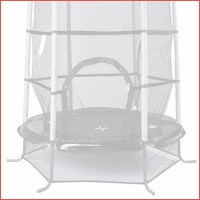 Trampoline 140 cm met net zwart