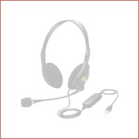 Fedec Computer Headset - Verstelbare Mic..