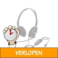 Fedec Computer Headset - Verstelbare Microfoon - Noise ..