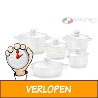 RVS pannenset van Magnani